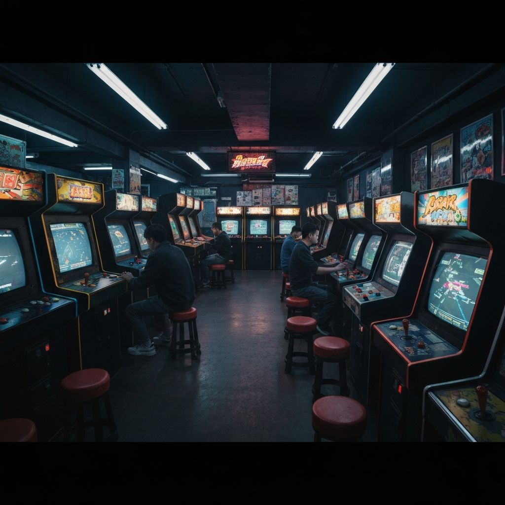 Hong Kong retro arcade machines